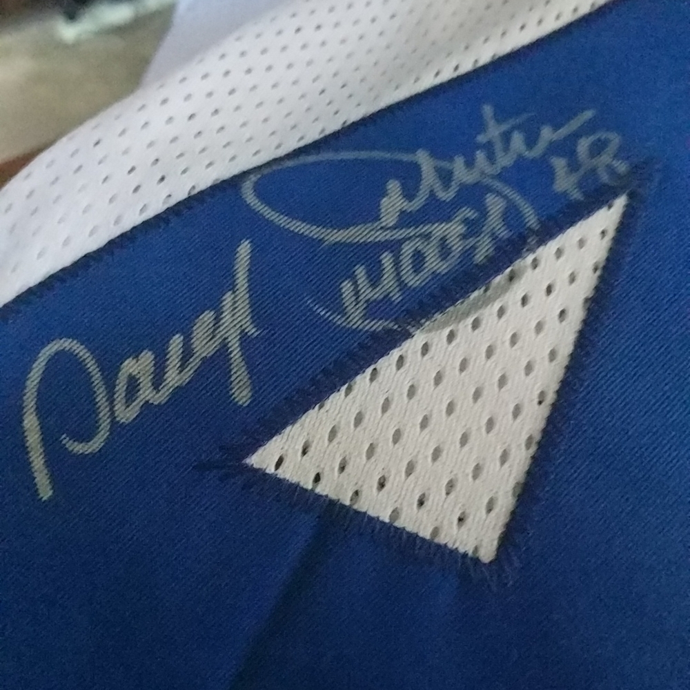 Daryl Johnson  #48 Autographed Jersey